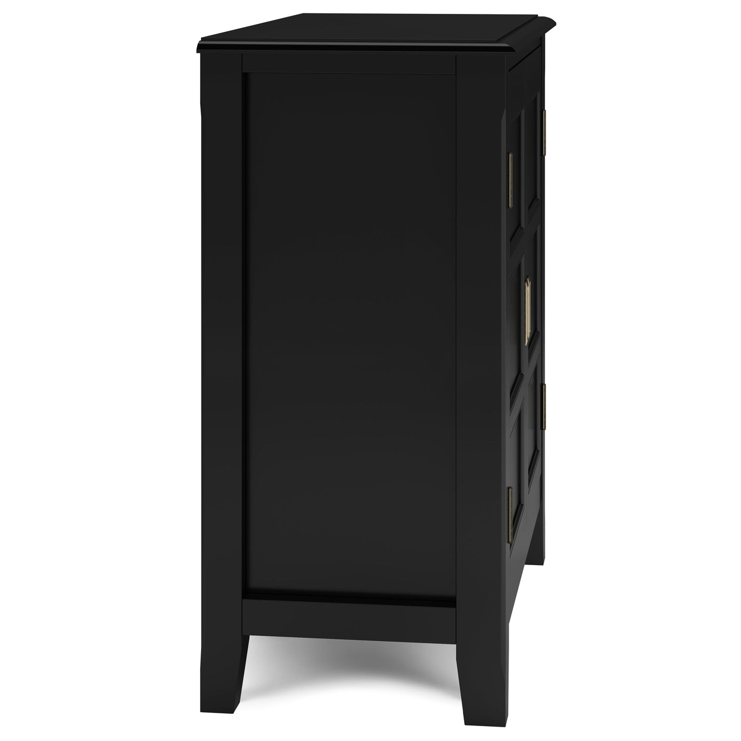 Fracture Storage Cabinet with 2 Doors and Tapered Legs