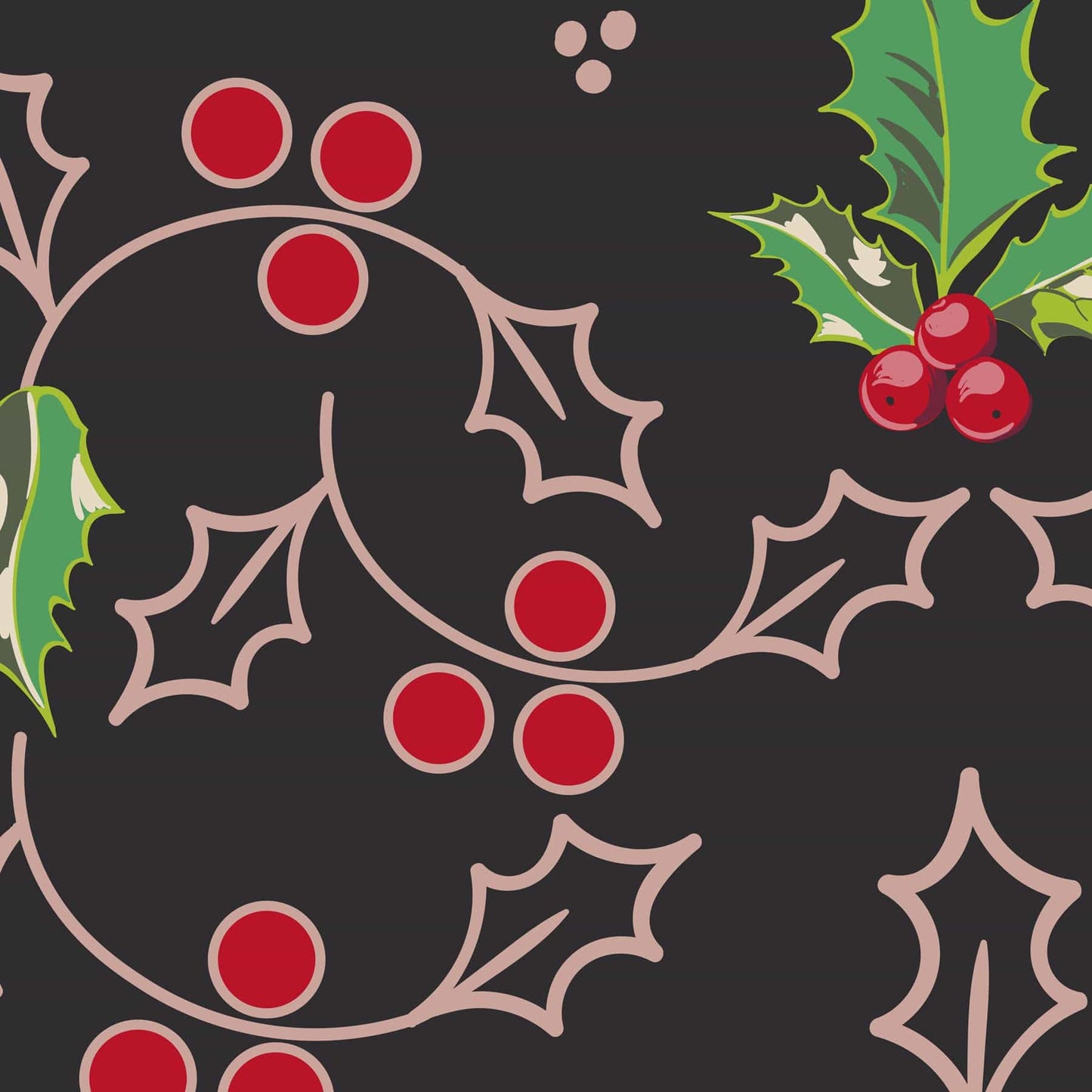 Holly Bag Charm