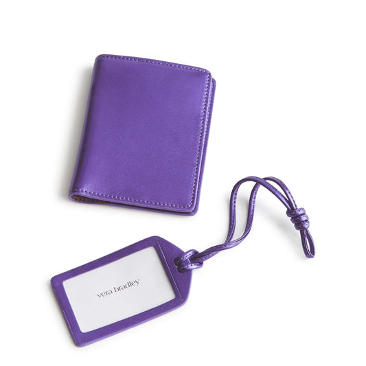 Passport Cover & Luggage Tag Set