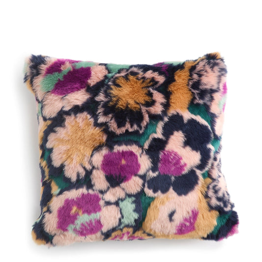 Faux Fur Throw Pillow