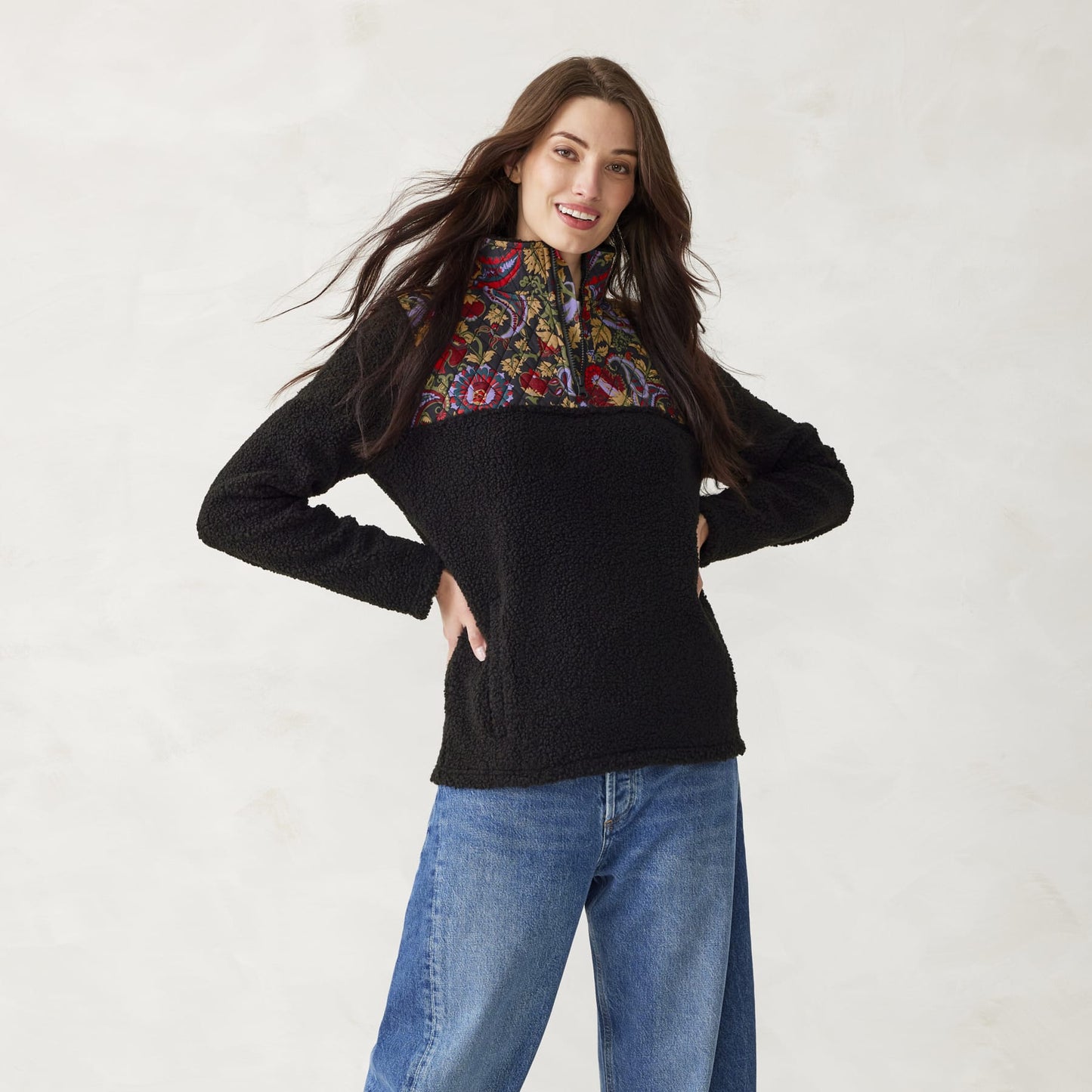 Teddy Fleece Pullover