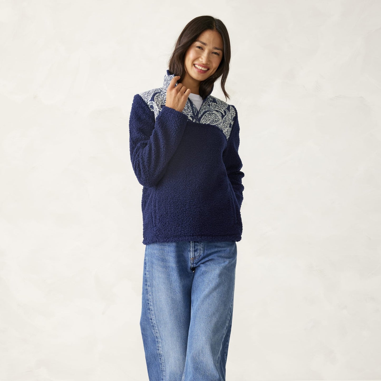 Teddy Fleece Pullover