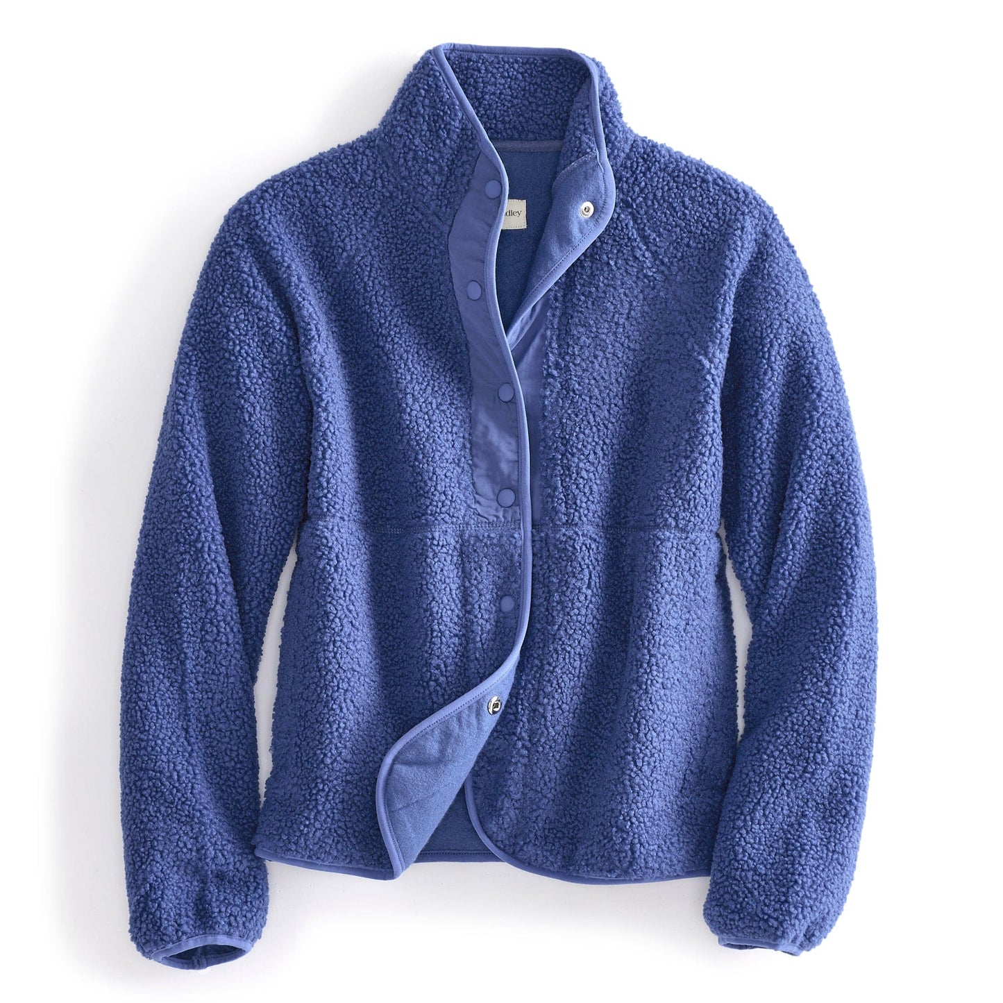Teddy Fleece Full-Snap Jacket