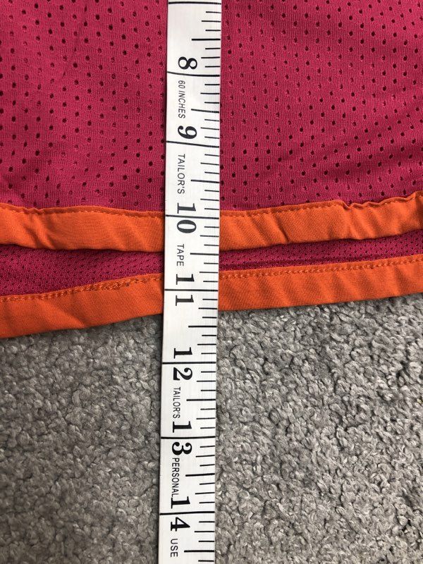 Nike Shorts Womens Medium Pink Dri Fit Activewear Athletic Running Swoosh Logo