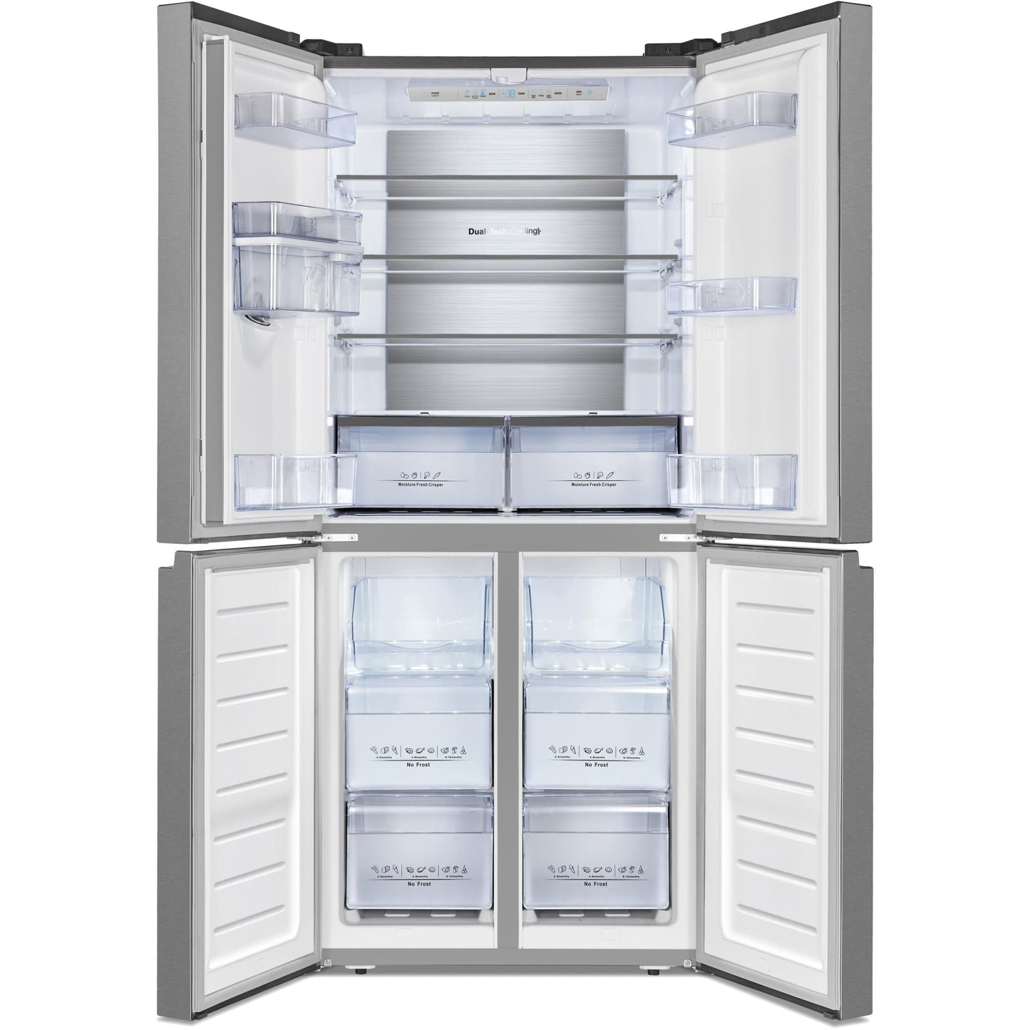 Hisense HRCD454SW 454L French Door Fridge (Stainless Steel)