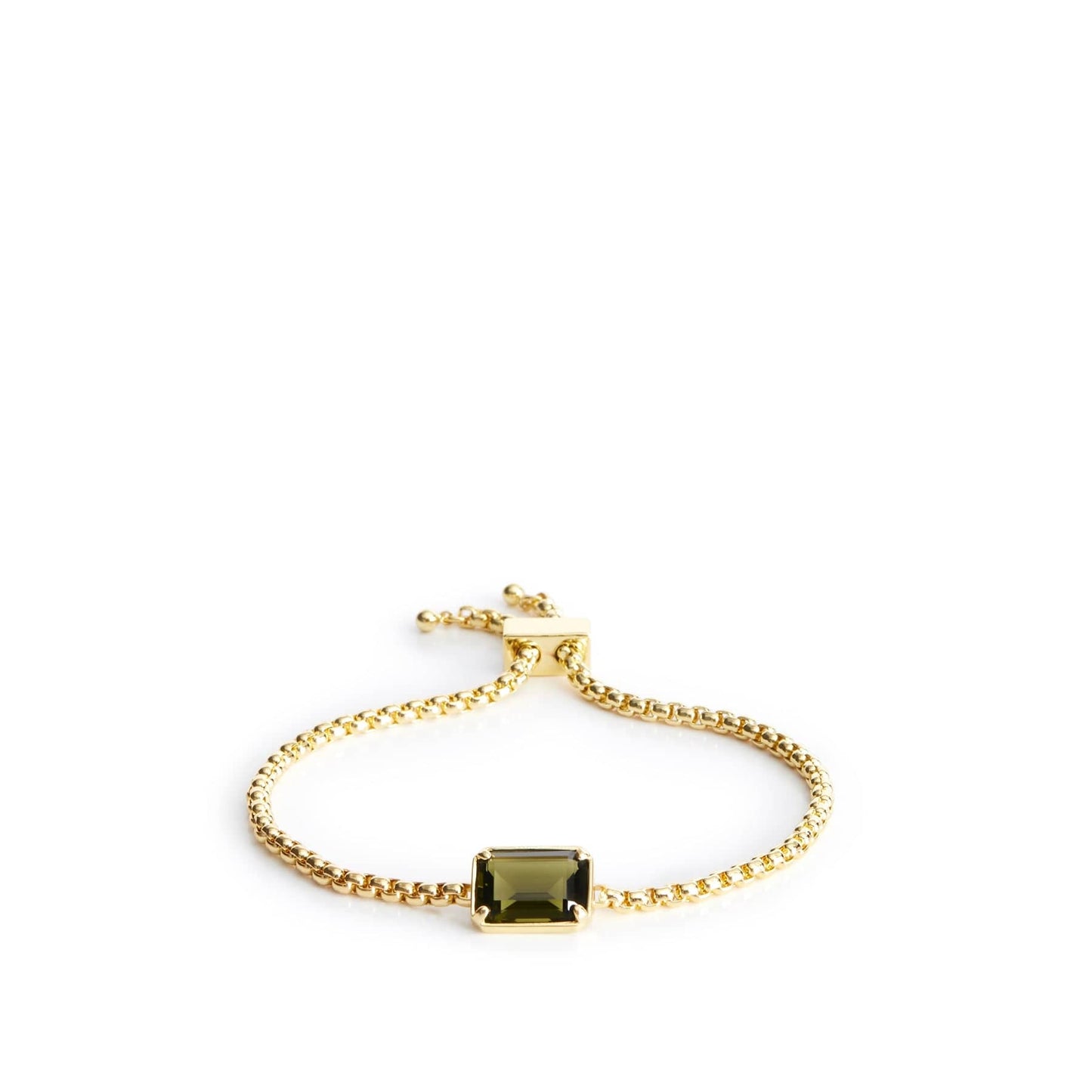 Gemstone Slide Bracelet