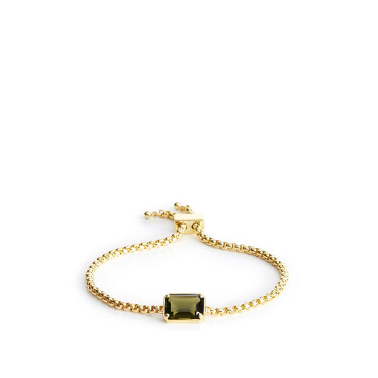 Gemstone Slide Bracelet