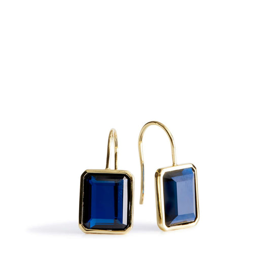 Gemstone Drop Earrings