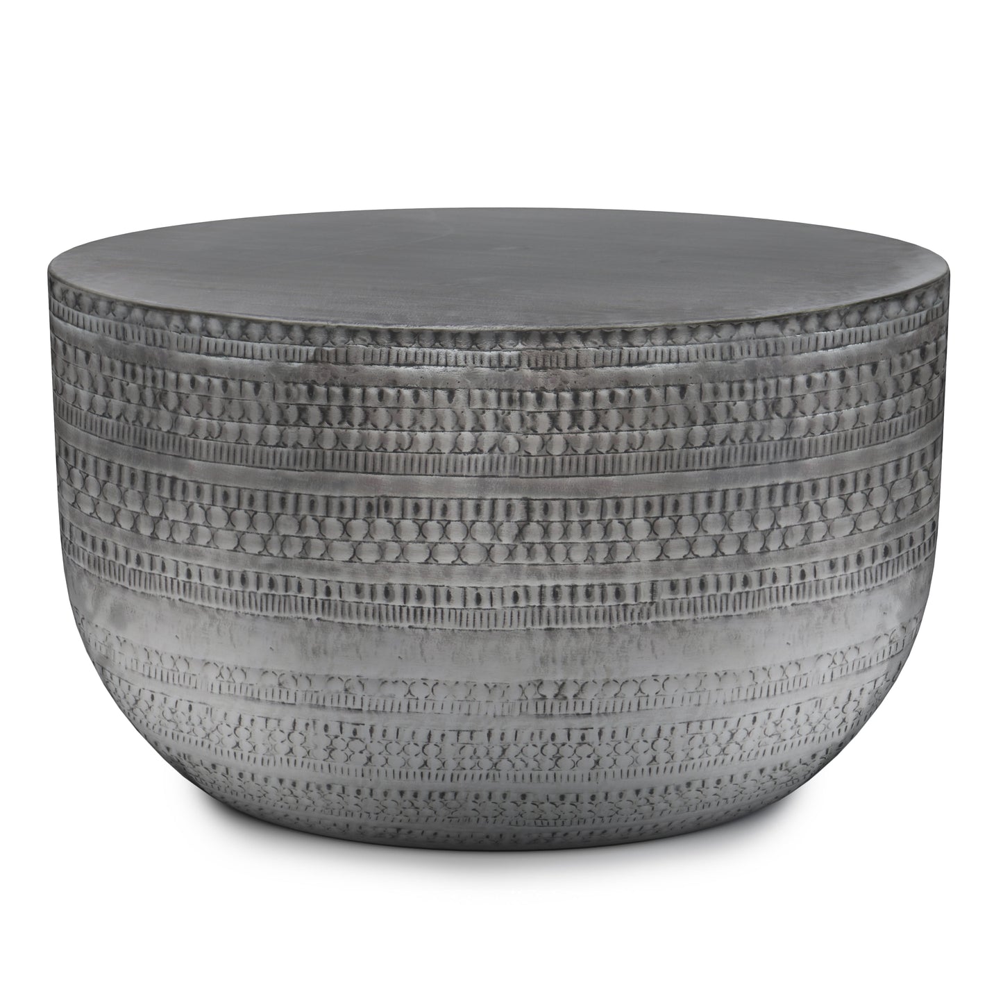 Imagination Large Round-Shaped Metal Coffee Table