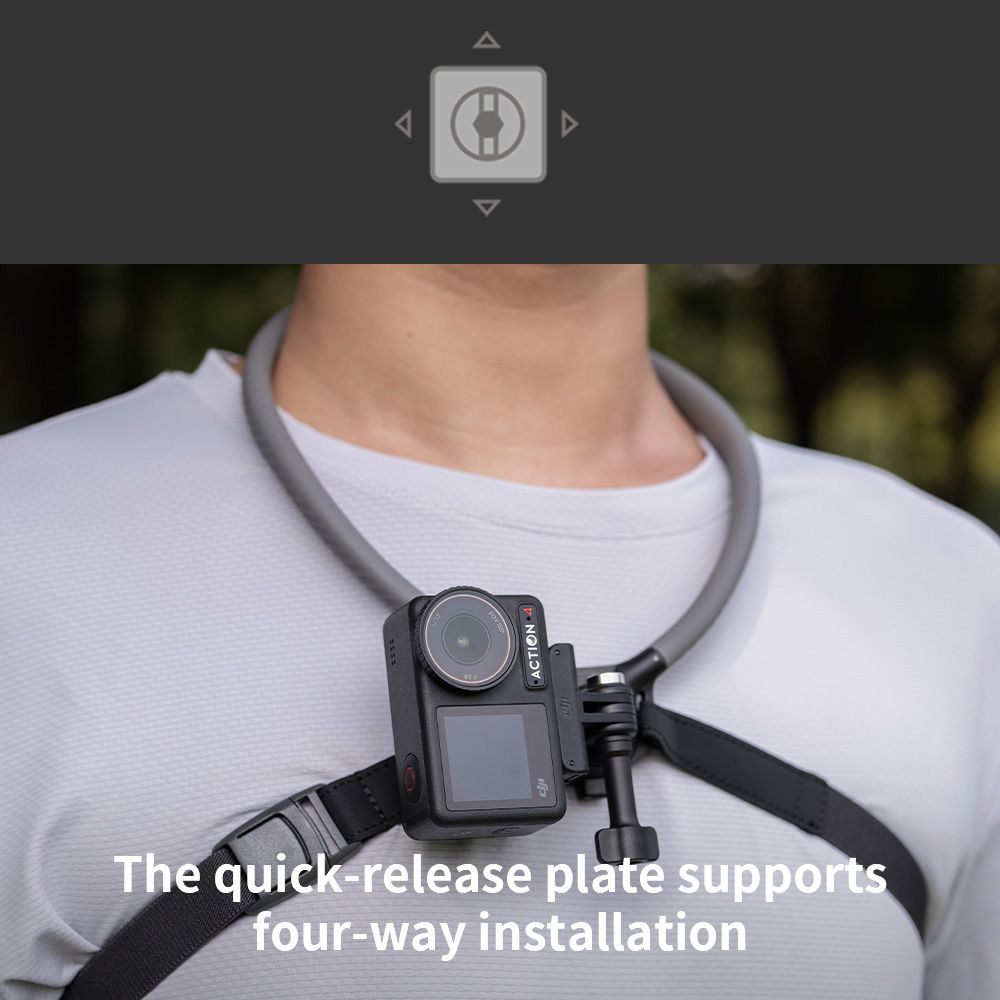 PGYTECH CapLock Action Camera Neck Mount