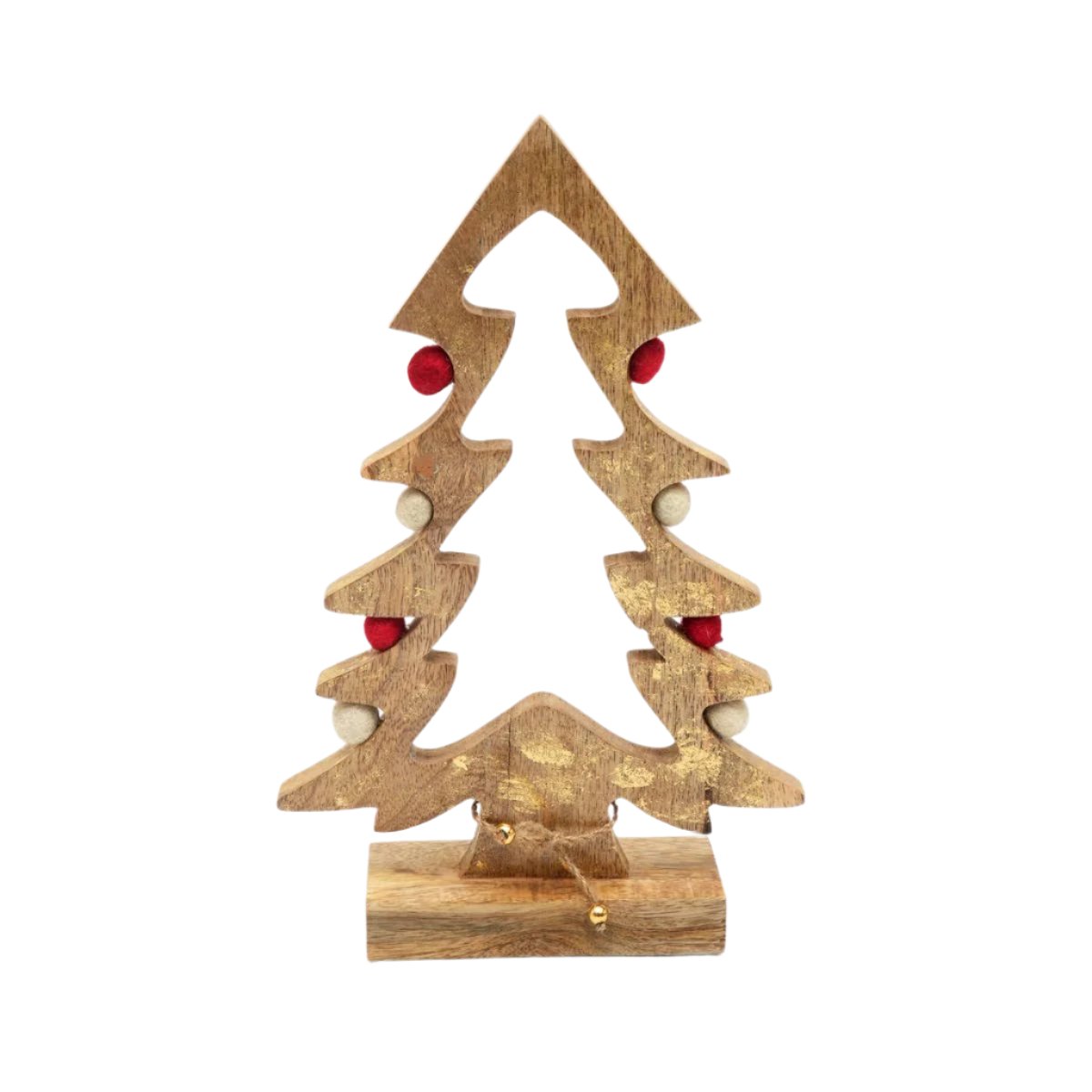 Wooden Table Top Christmas Fir Tree