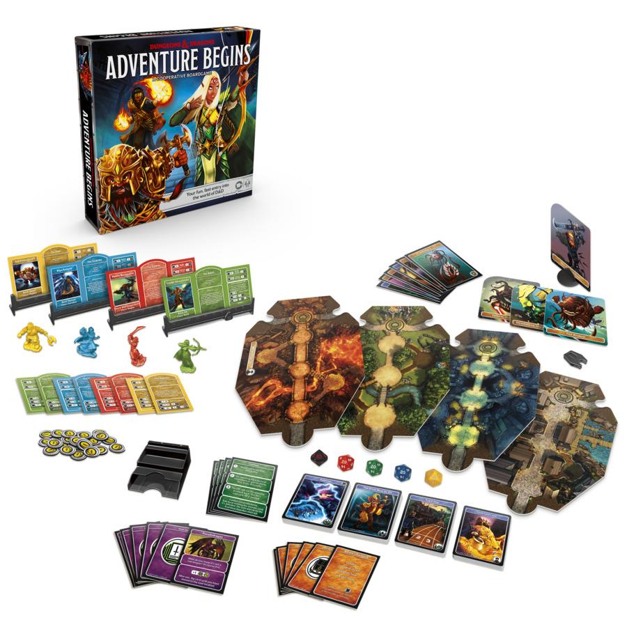 Dungeons & Dragons - Adventure Begins Board Game