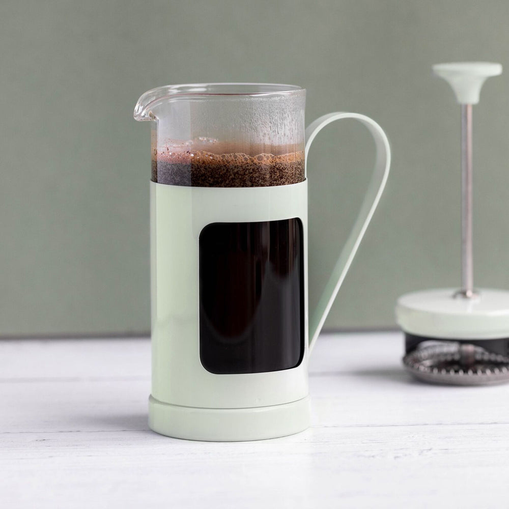 La Cafetiere Monaco 3-Cup 350ml SS/Glass French Press (Mint Green)