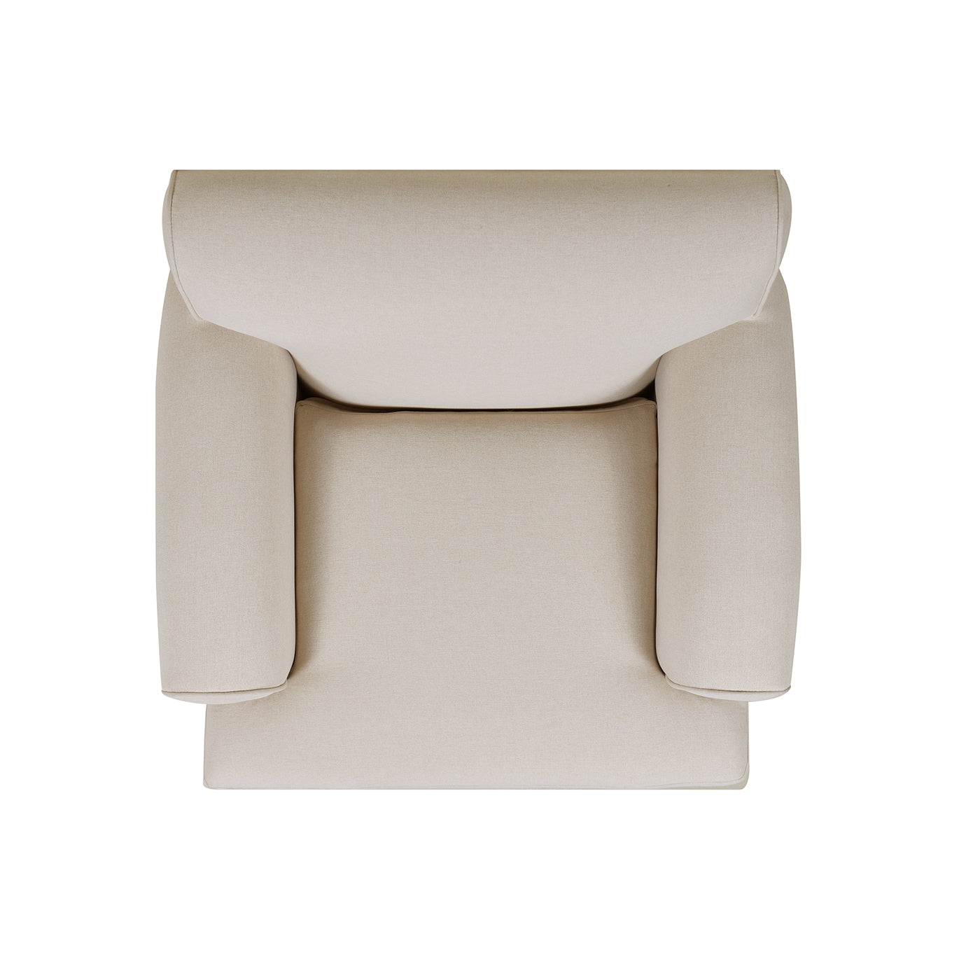 Cobaltex Upholstered Arm Chair with Metal Casters and Rolled Arms