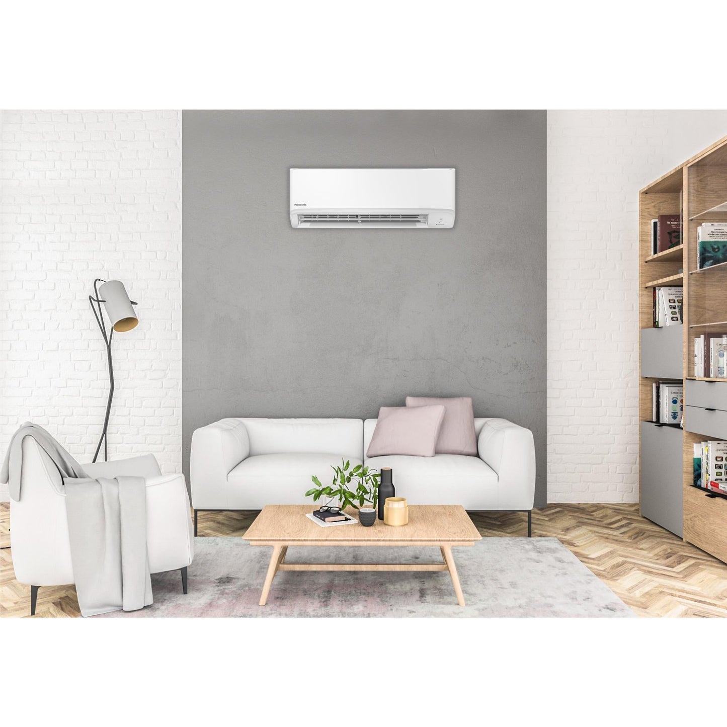 Panasonic C5.0kW H6.0kW Reverse Cycle Split System & Air Purifier with Wi-Fi