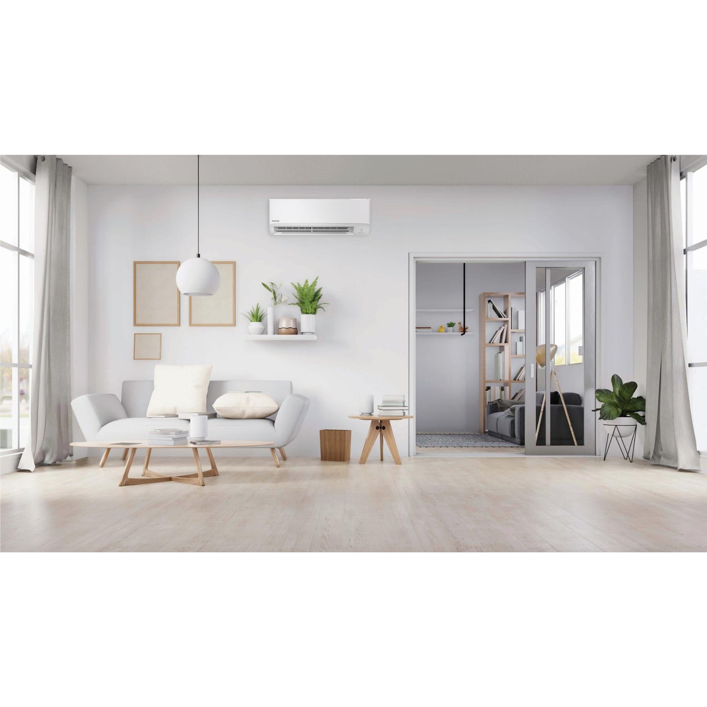 Panasonic C6.0kW H7.2kW Reverse Cycle Split System & Air Purifier with Wi-Fi