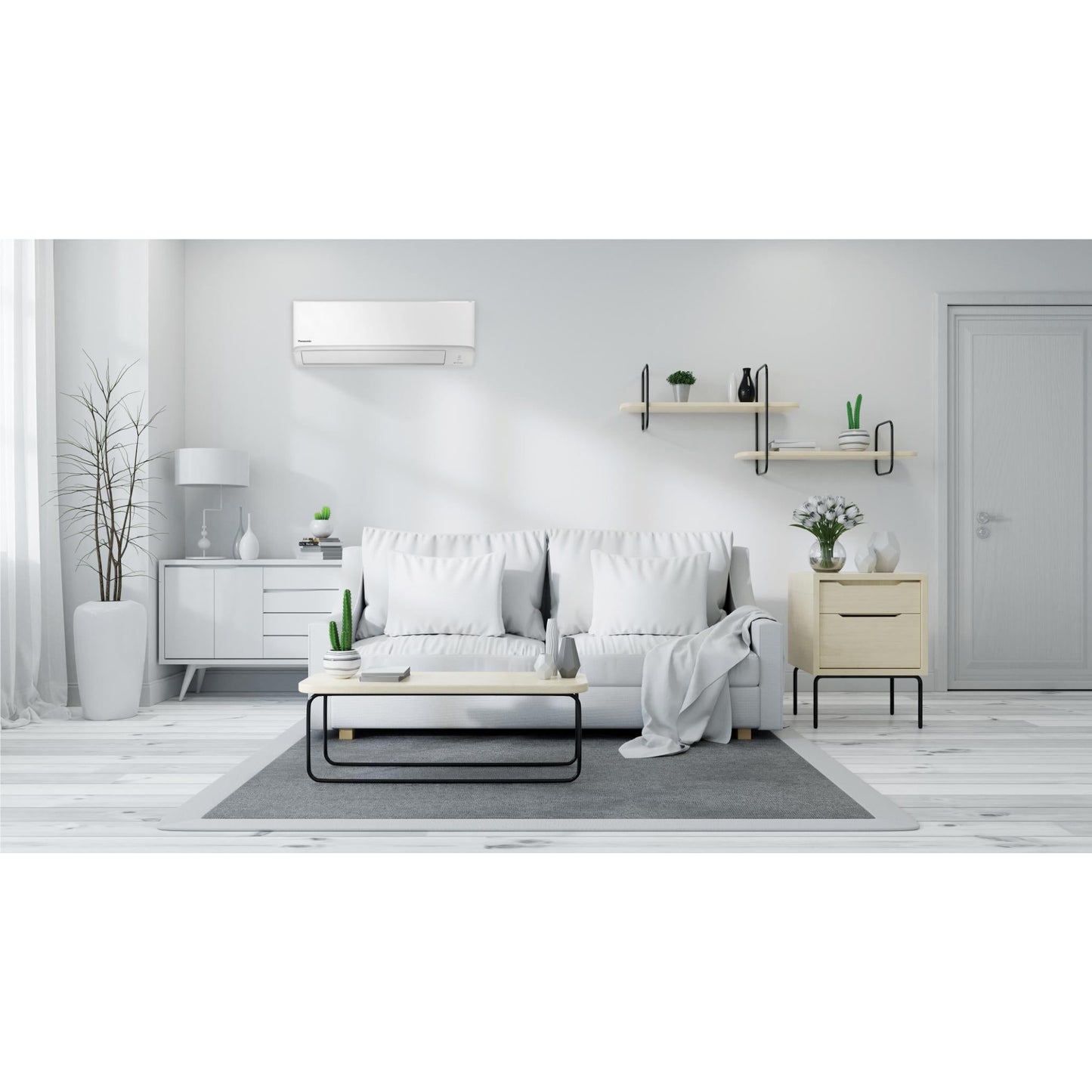 Panasonic C6.0kW H7.2kW Reverse Cycle Split System & Air Purifier with Wi-Fi