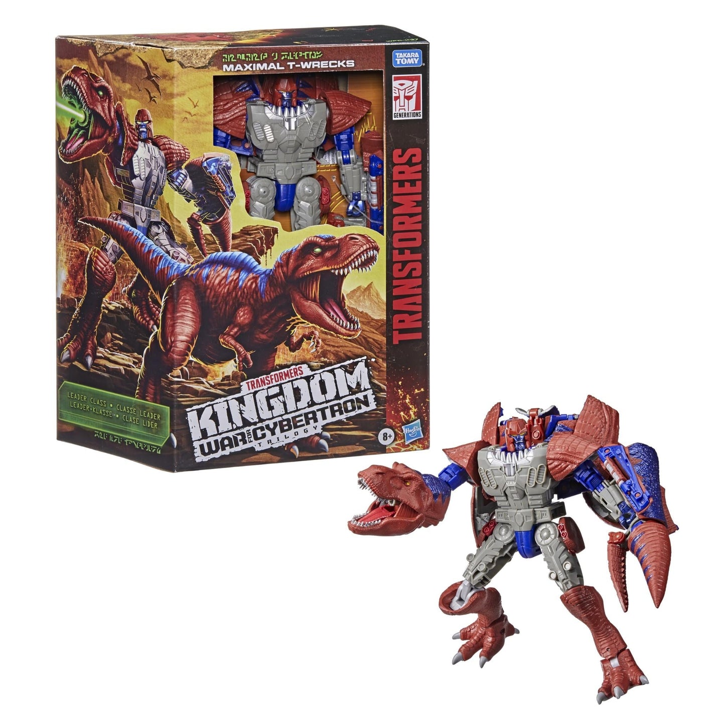 Transformers - Generations War For Cybertron: Kingdom - Leader WFC-K37 Maximal T-Wrecks Figure