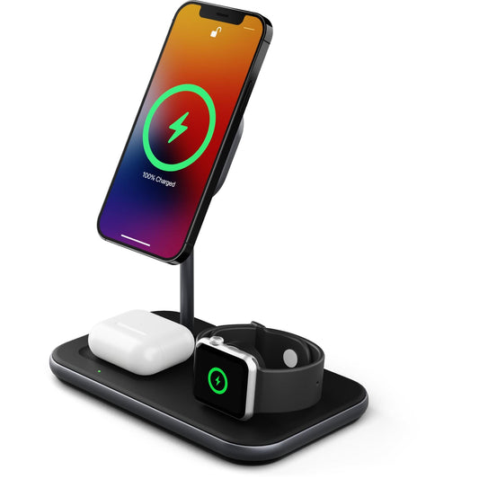 Cygnett Magnetic 3-in-1 Wireless Charging Stand for Apple