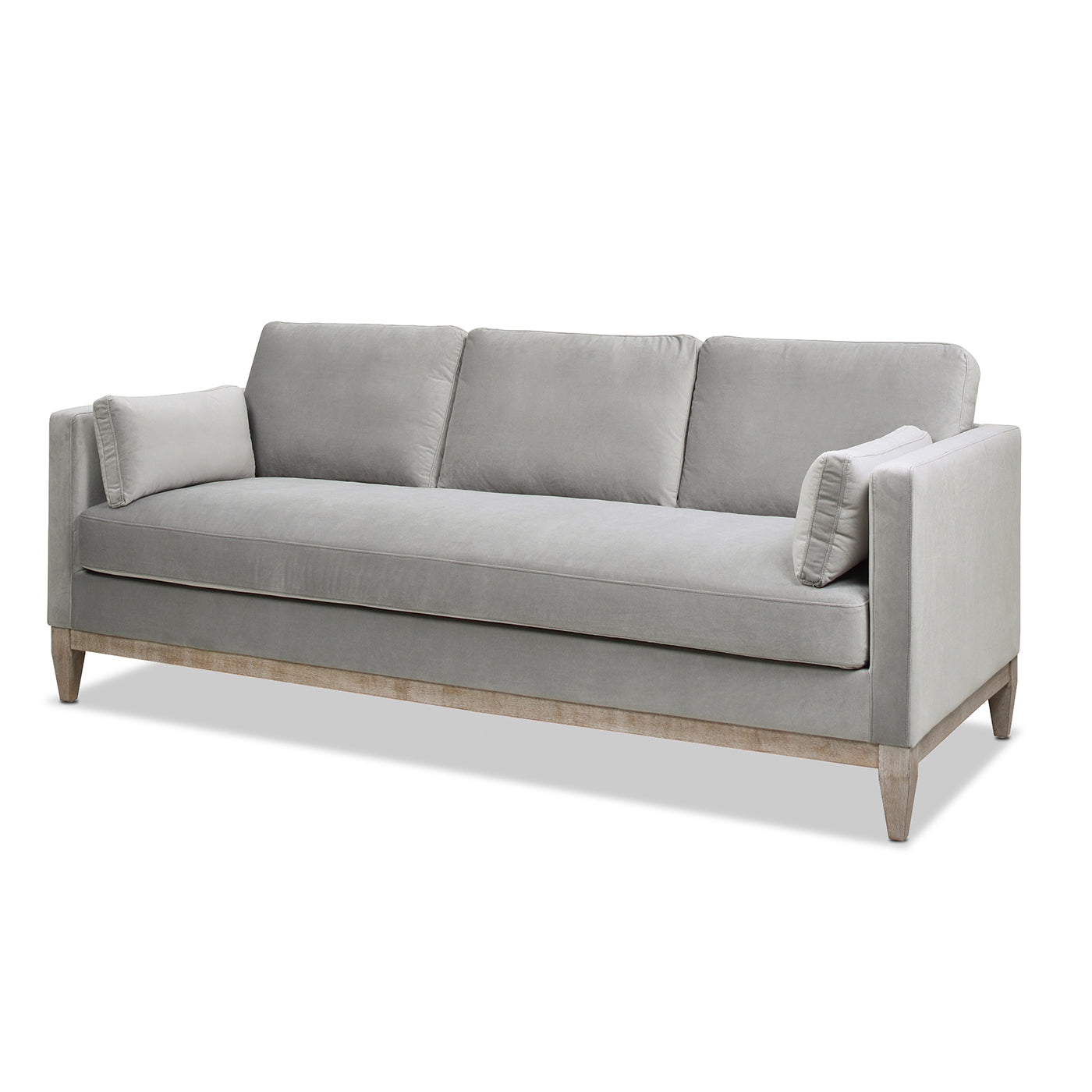 Crownedd 84" Upholstered Sofa with Square Track Arms
