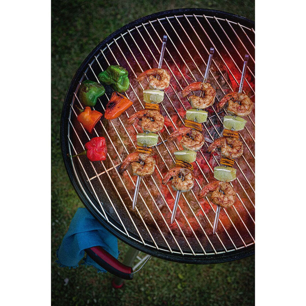 Tramontina 6-Piece Skewer BBQ Set - 30cm