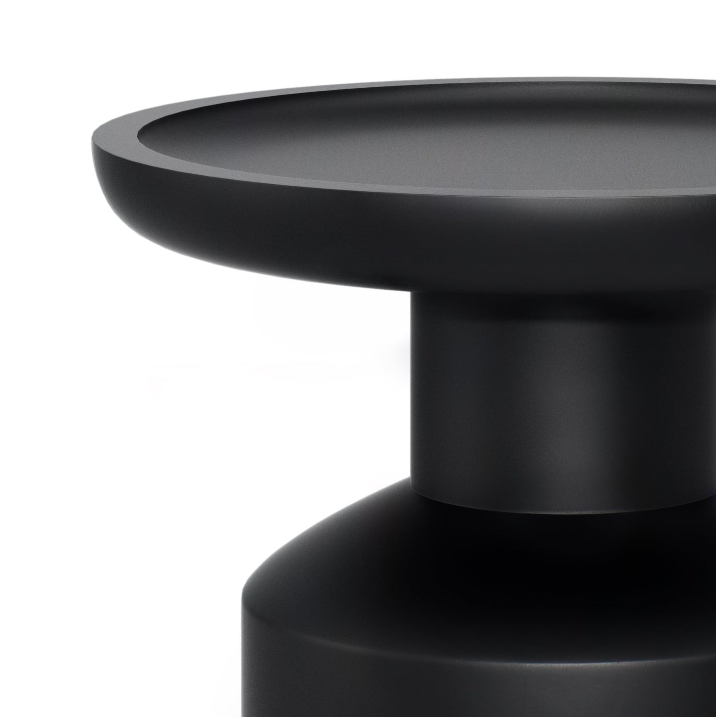 Focus Wooden Accent Table with Round Top