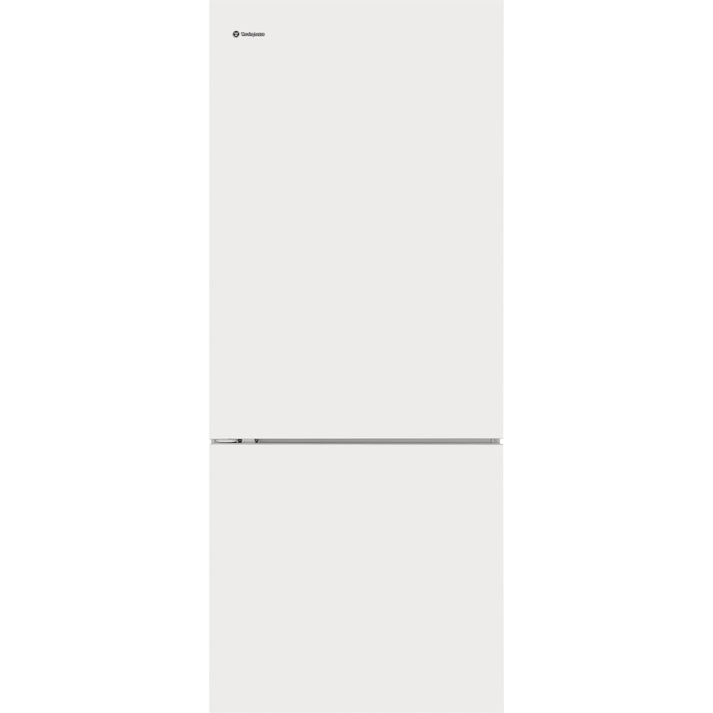 Westinghouse WBE4302WC-L 425L Bottom Mount Fridge (White) [Left]