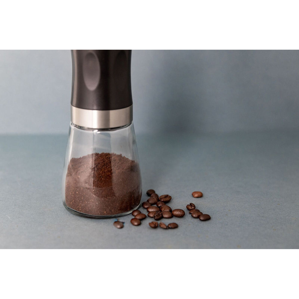 La Cafetiere 19.5cm Manual Stainless Steel Coffee Grinder Black - Small