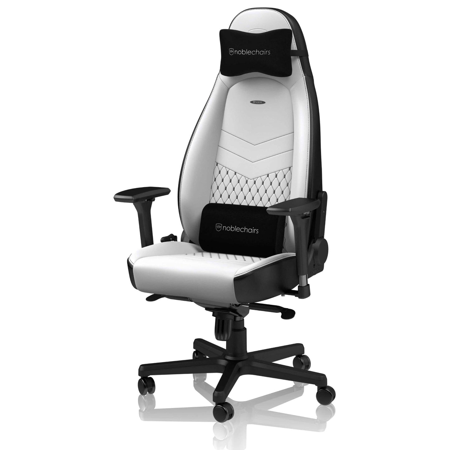 Noblechairs ICON Gaming Chair (White/Black)