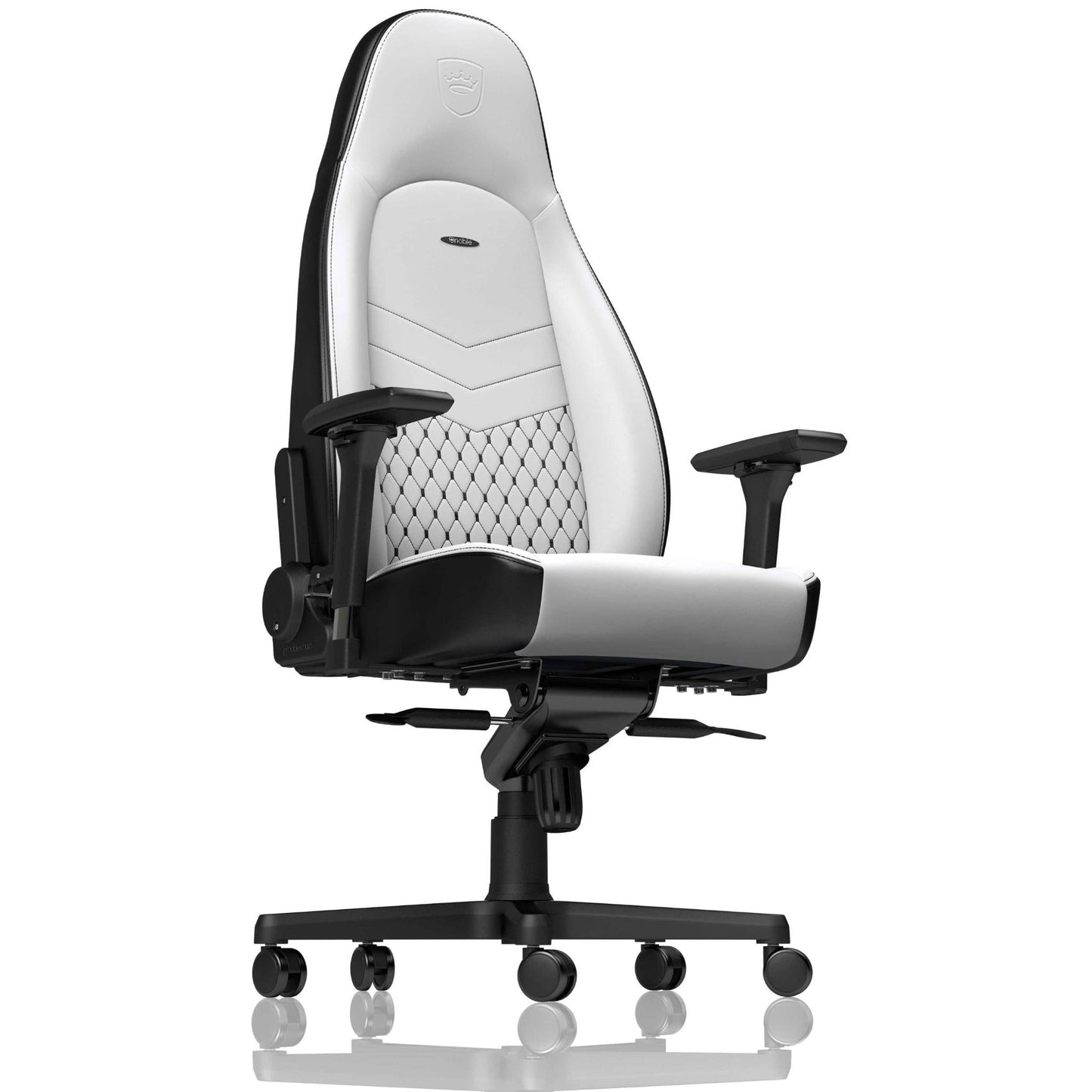 Noblechairs ICON Gaming Chair (White/Black)