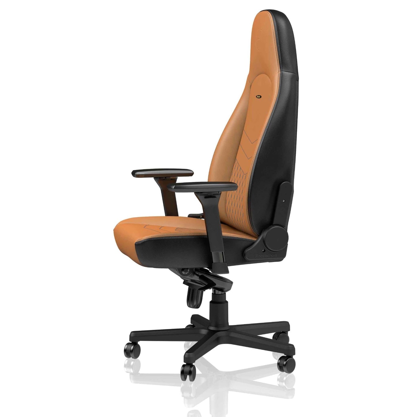 Noblechairs ICON Gaming Chair - Real Leather (Cognac/Black)