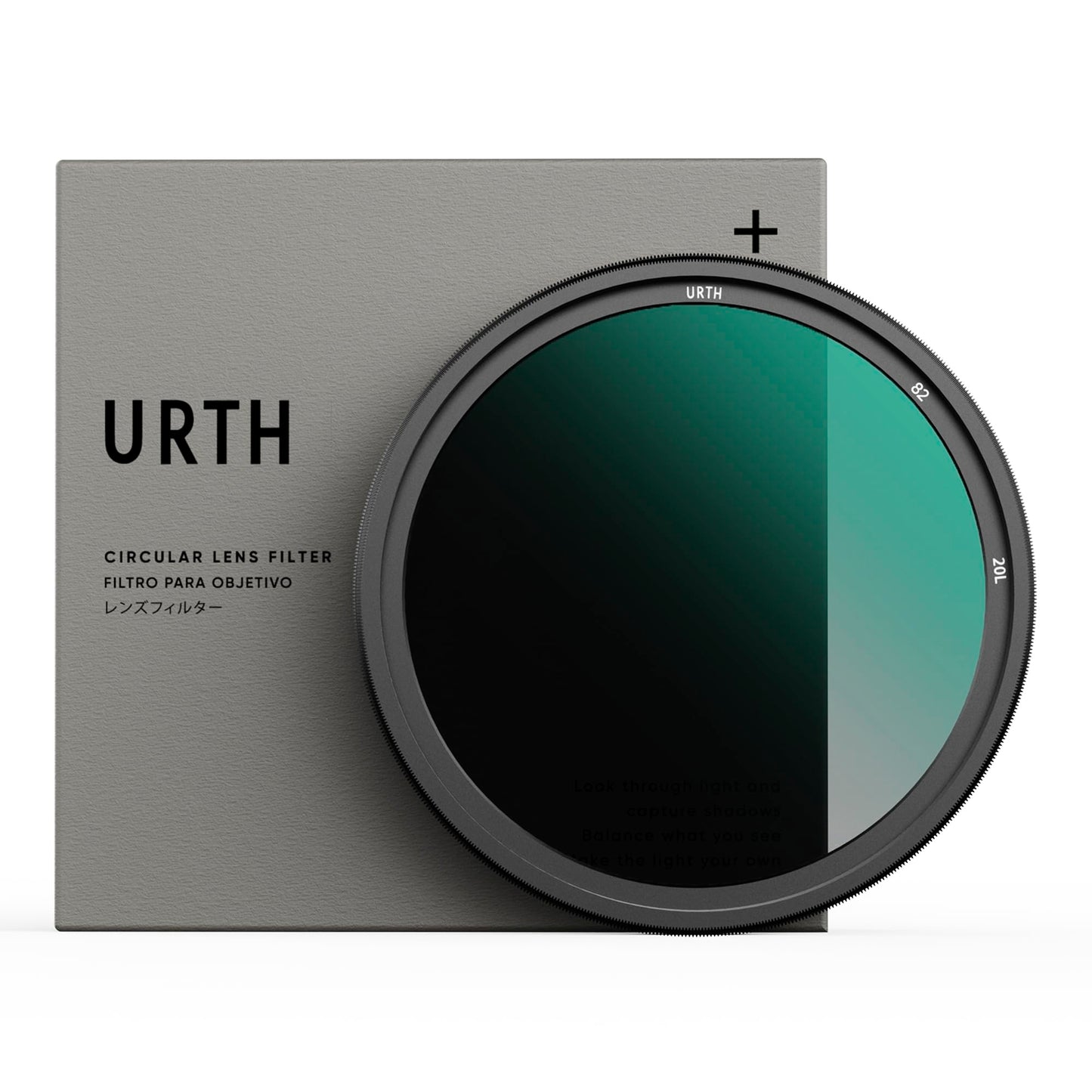 Urth 82mm ND2-32 (1-5 Stop) Variable ND Lens Filter (Plus+)