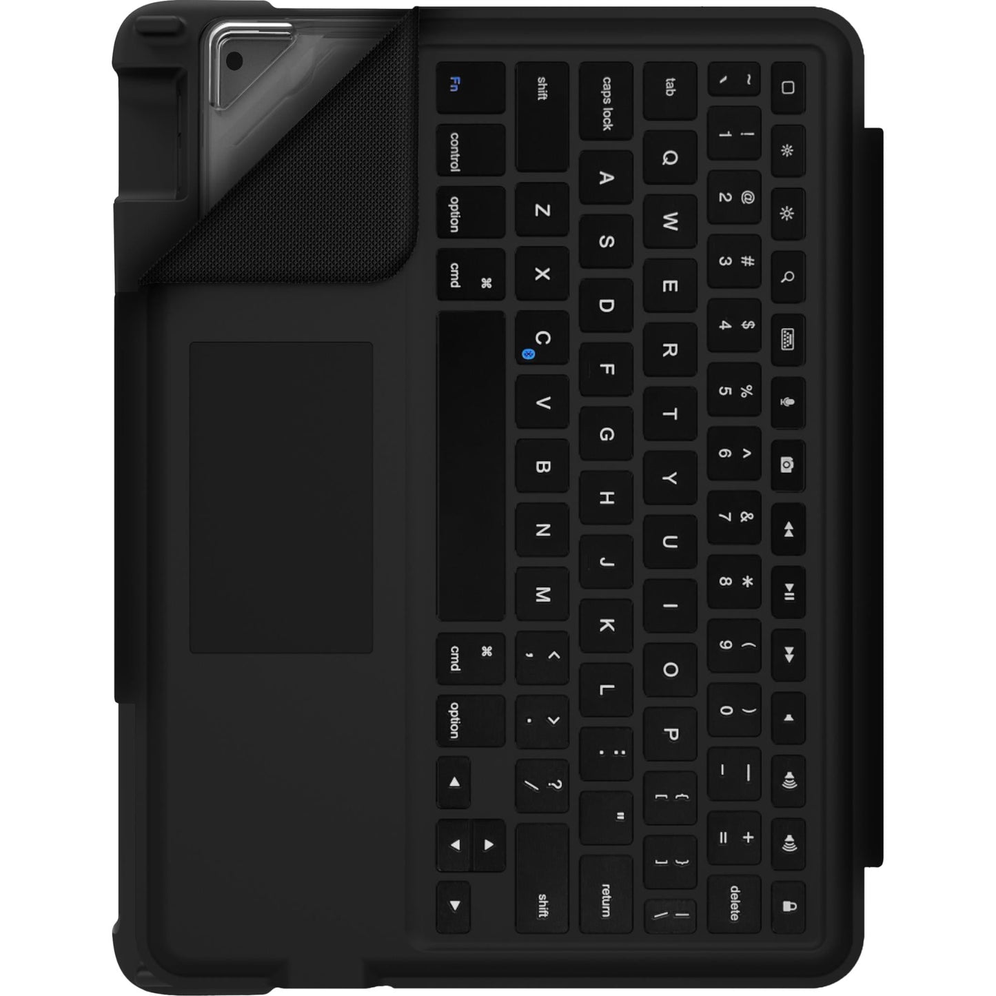 STM Dux Bluetooth Keyboard Case for iPad 7th/8th/9th gen (Black)