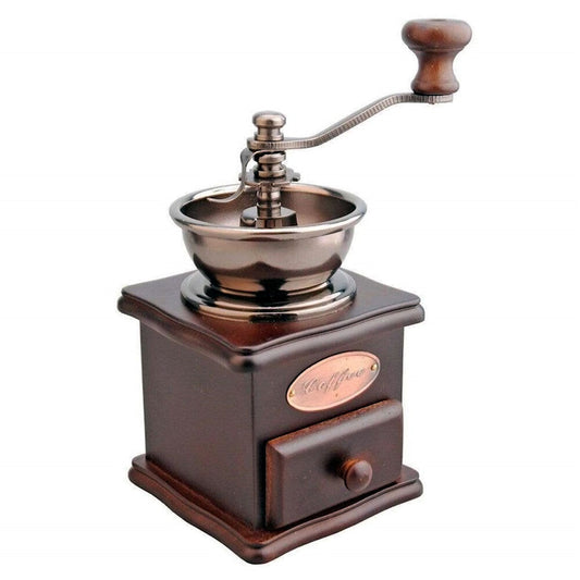 Casa Barista Wood Coffee Grinder (Dark)