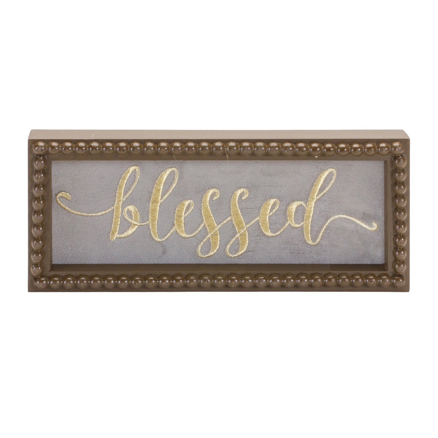 Framed Thankful Grateful Sentiment Sign (Set of 3)