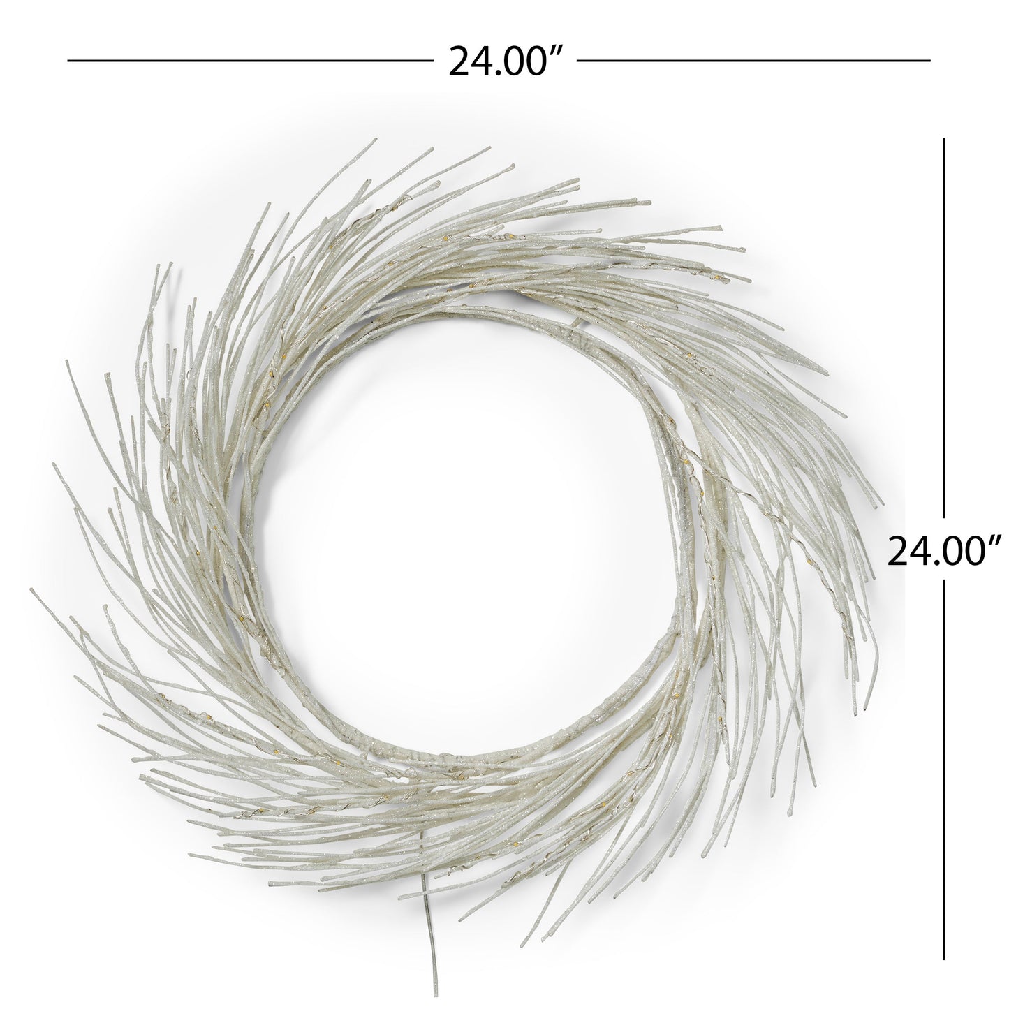 Solto 24" Paper Wreath with LED Lights