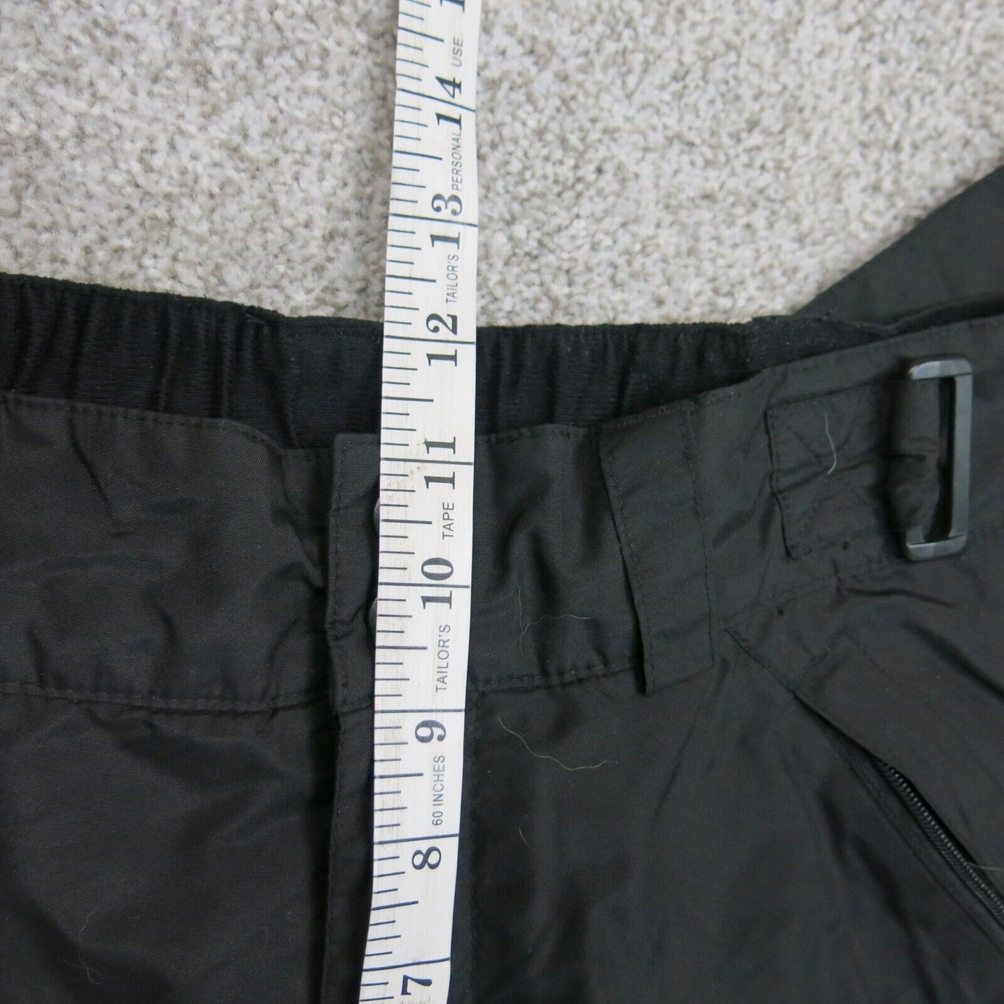 Outdoor Gear Men Cold Weather Snow Pants Adjustable Waist Black Size Small