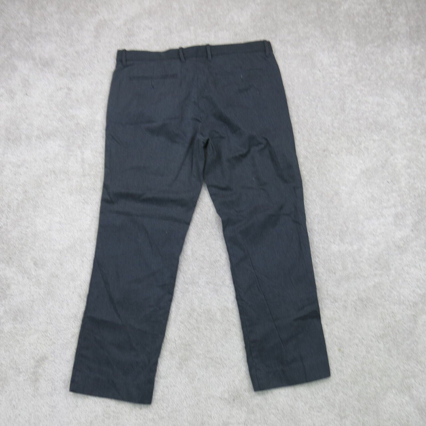 Gap Khakis Mens Pants Chino Straight Leg Tailored Fit High Rise Black W38XL30