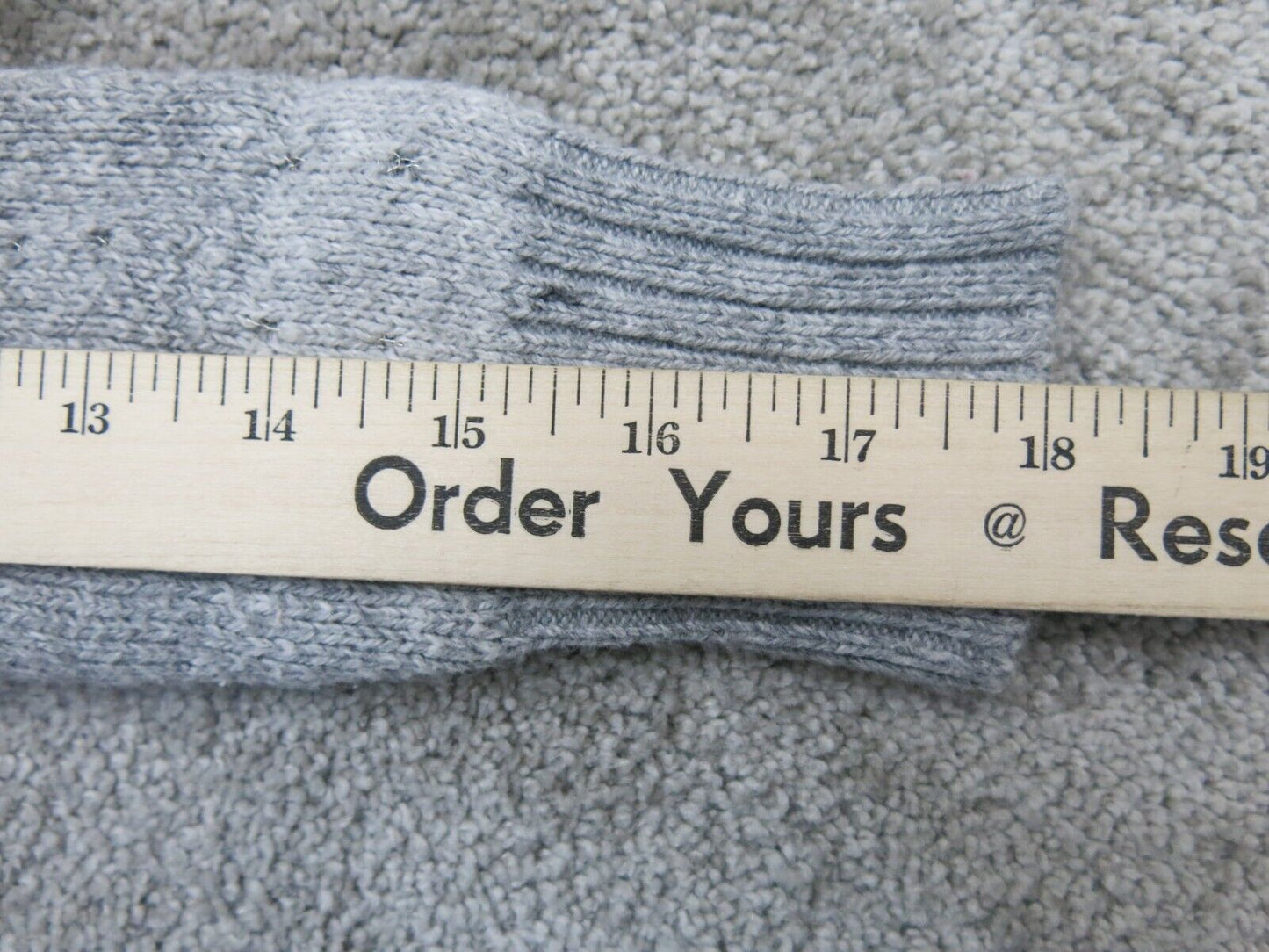 Banana Republic Women Pullover Knitted Sweater Long Sleeve Crew Neck Gray SZ 2XS