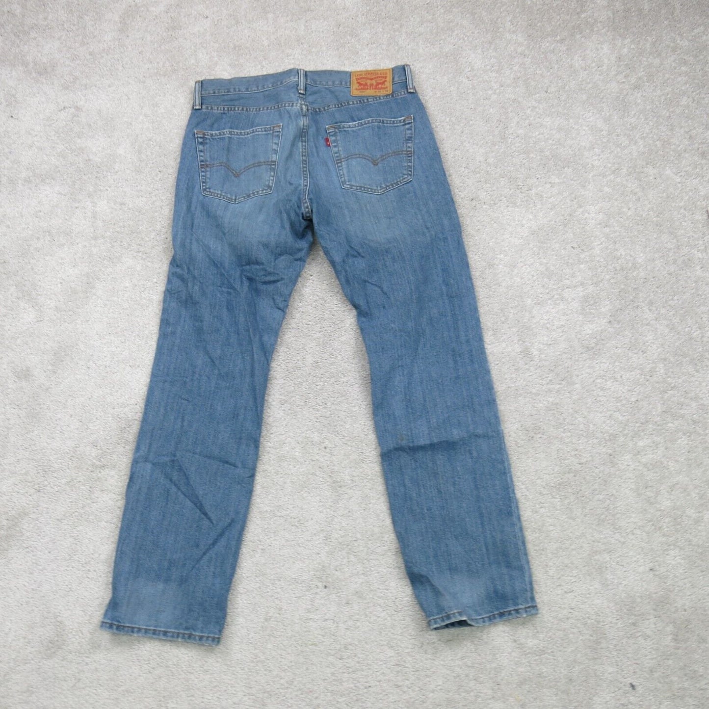 Levis 559 Mens Jeans Straight Leg Straight Denim Low Rise Pocket Blue SZ W32XL32
