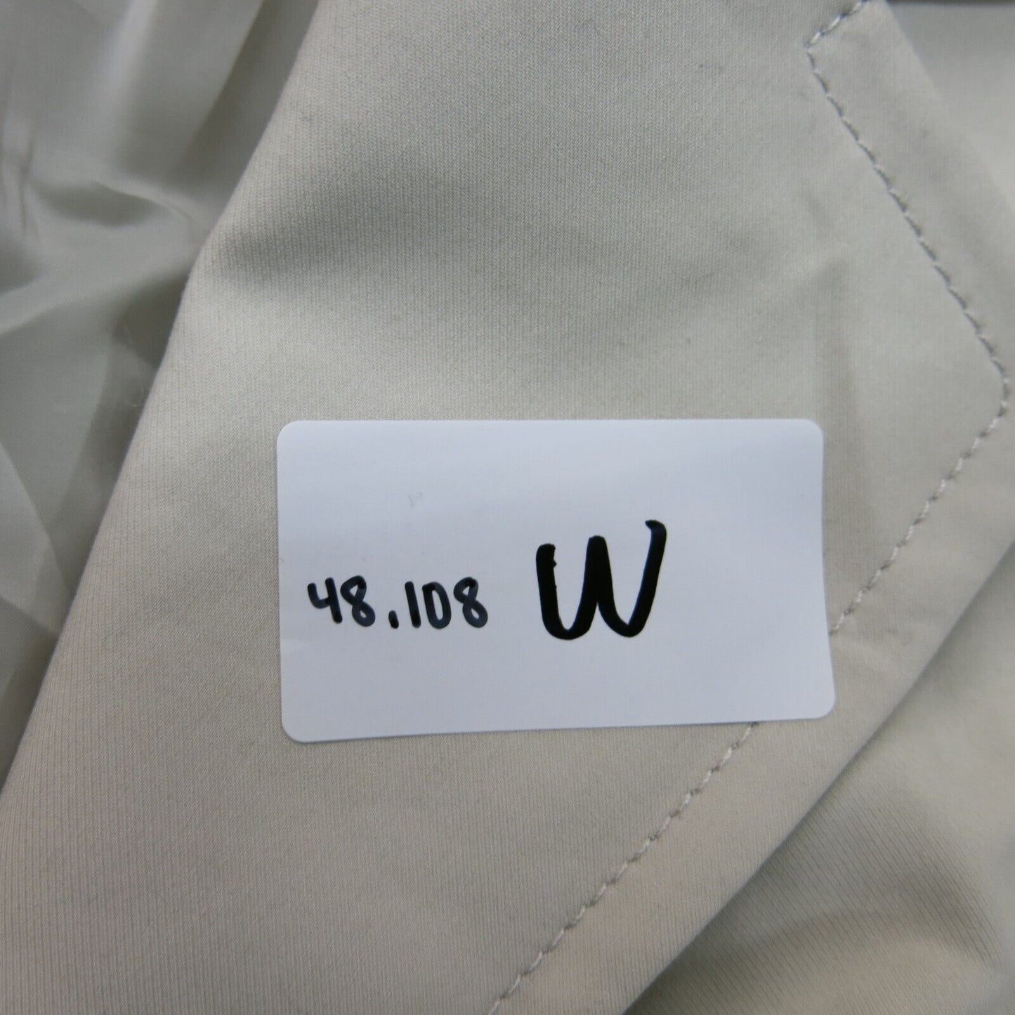 Talbots Womens Blazer Coat Single Breasted Long Sleeve Pockets Ivory Size 4P