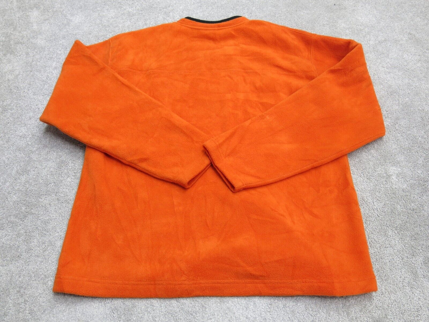 Gap Factory Store Mens Sweatshirts Long Sleeves V Neck Orange Size X Large