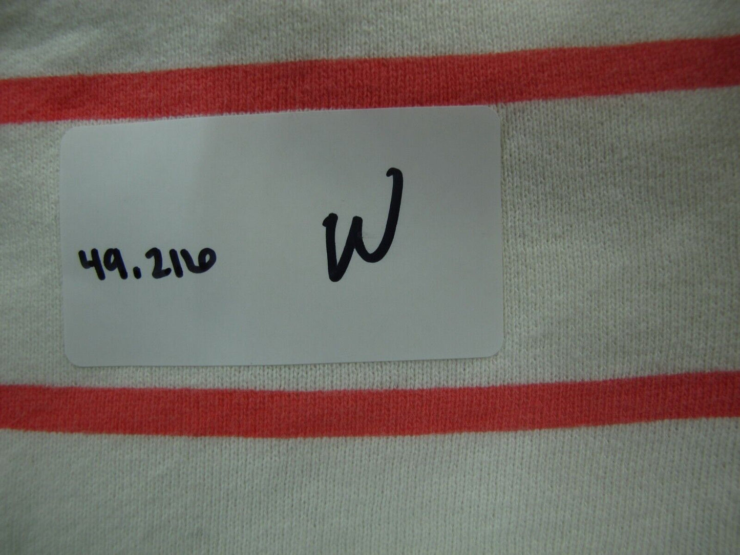 Old Navy Womens Striped Sweater Long Sleeves Kangaroo Pockets White Red Size M