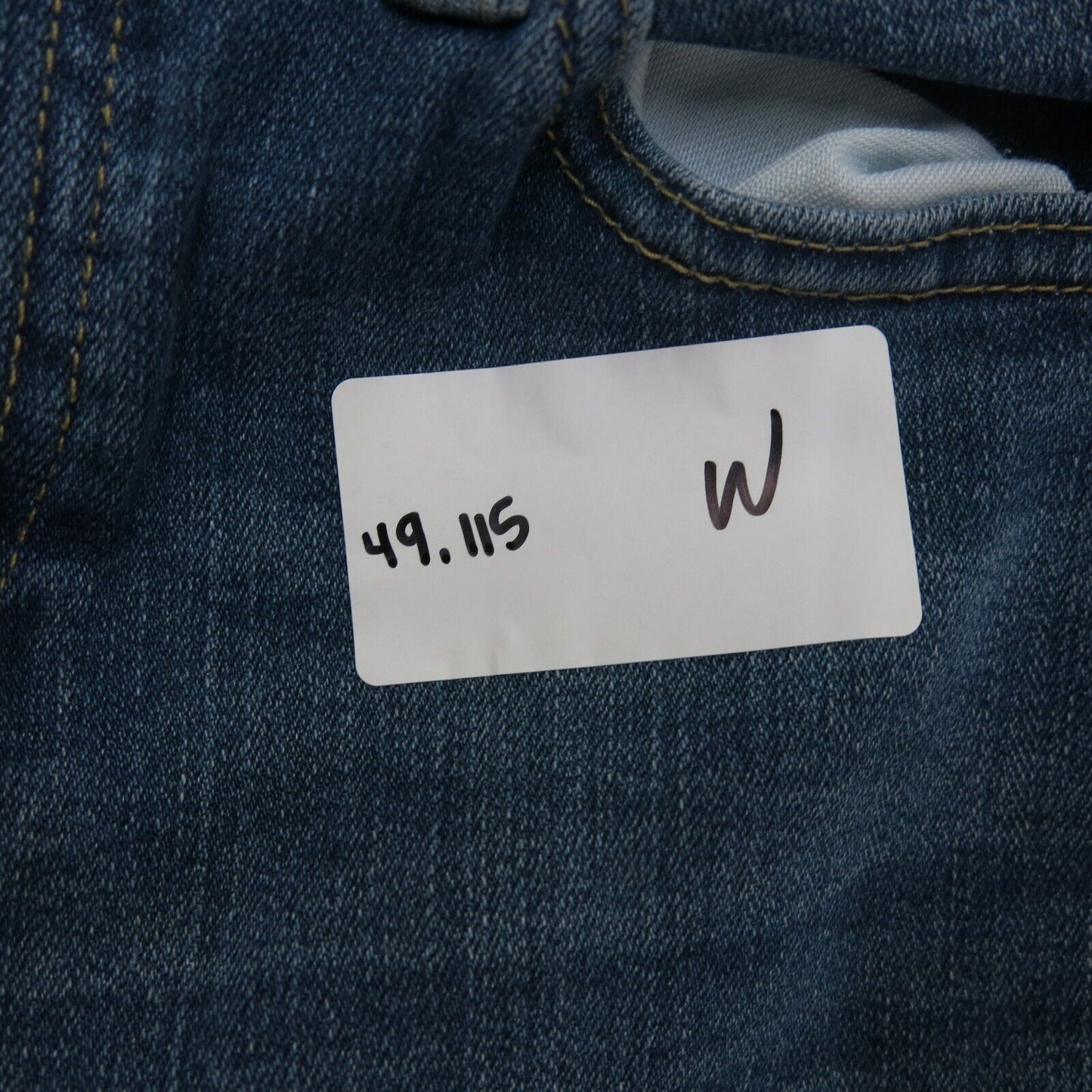 American Eagle Womens Jeans Straight Leg Flat Front Pockets Blue Size W29xL30