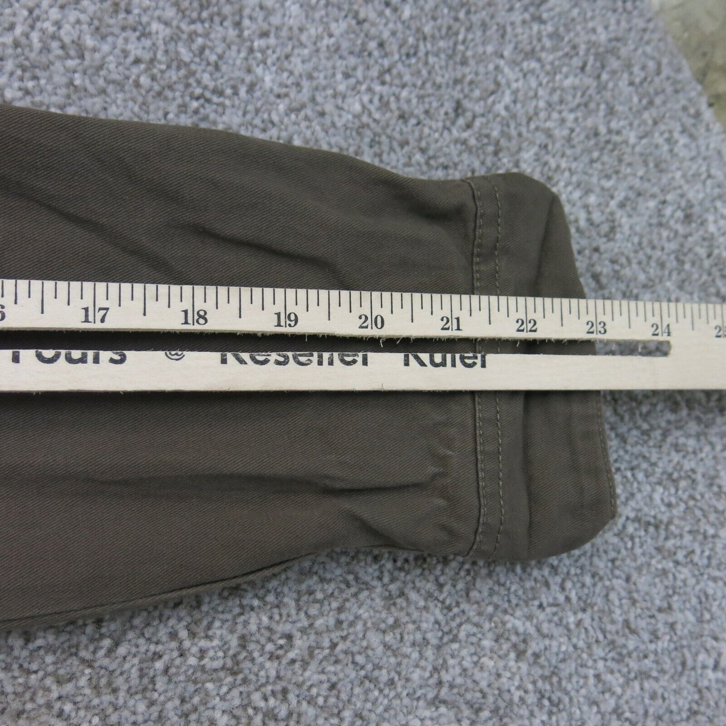 Columbia Sportswear Womens Full Zip Up Jeans Jacket Mock Neck Brown Size Small