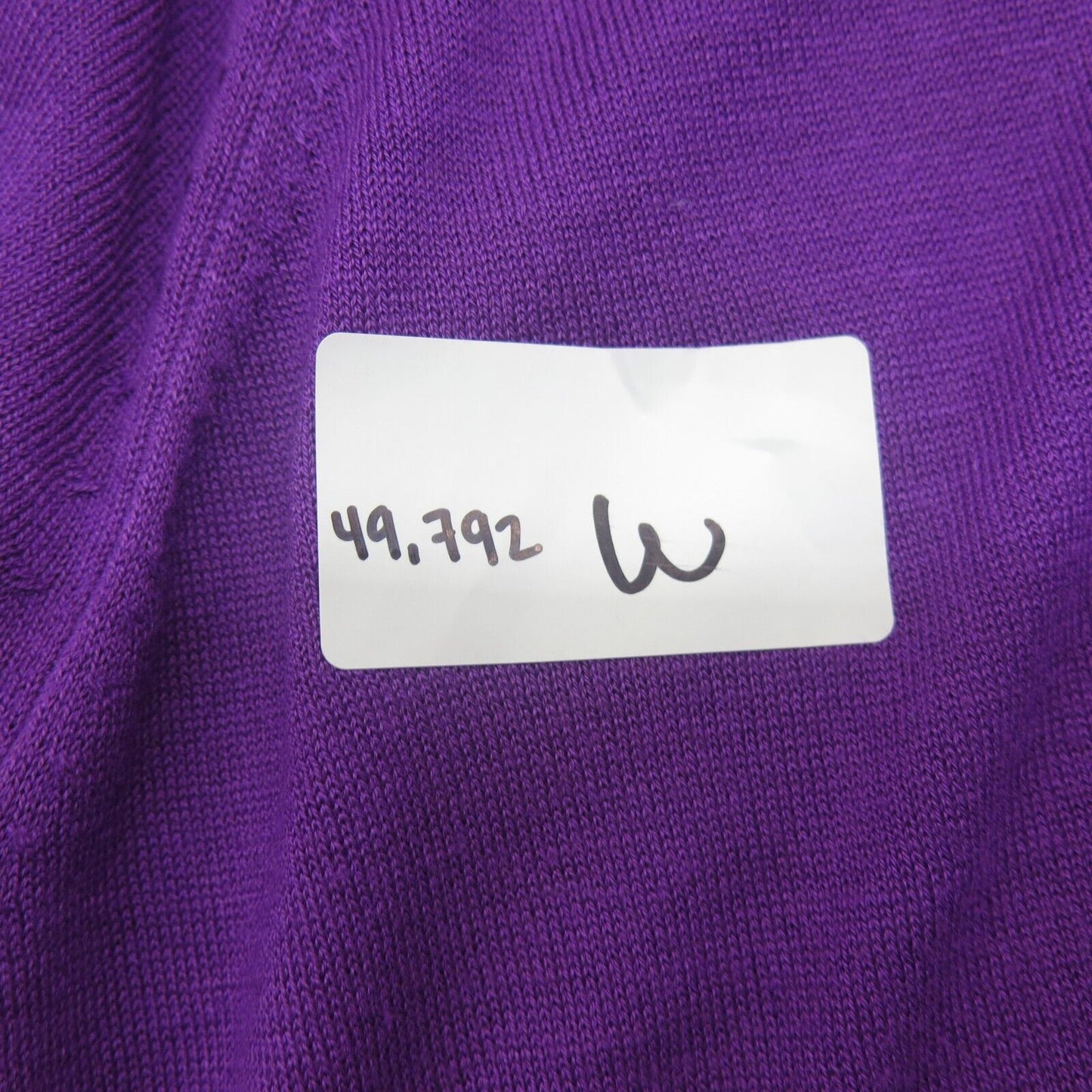 Zara Womens Pullover Sweater Knitted Crew Neck Long Sleeves Purple Size Small