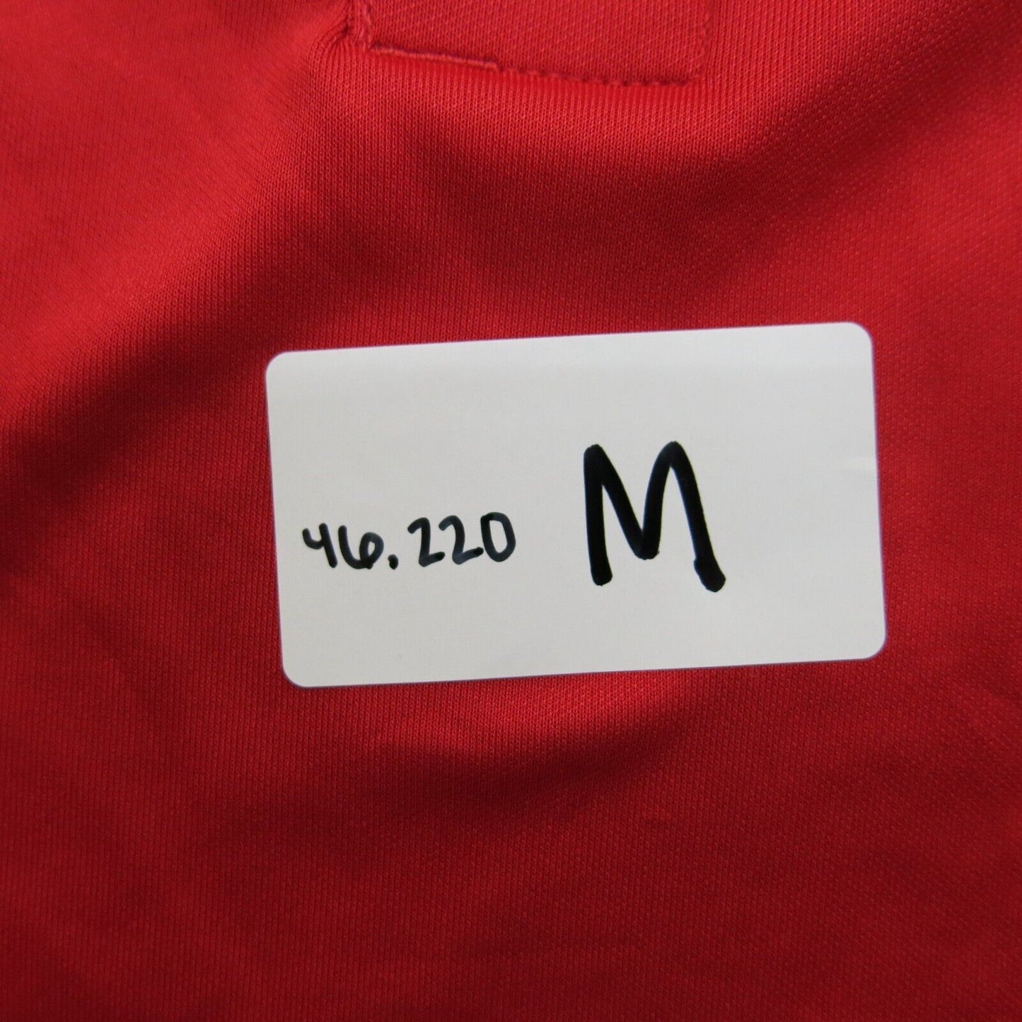 Under Armour Mens Polo Shirt Short Sleeves DHYS Logo Heatgear Red Size X Large