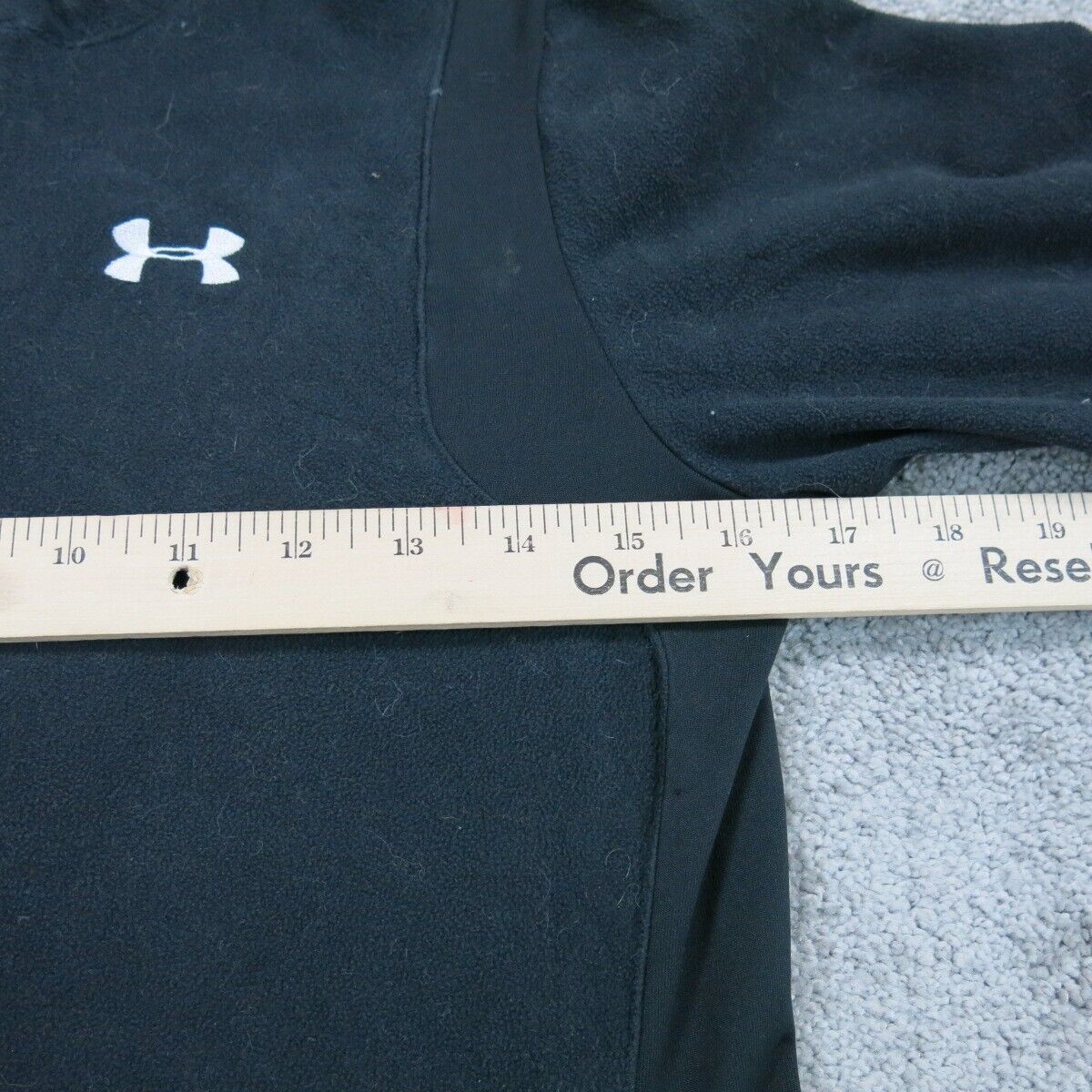Under Armour Women Full Zip Up Jacket Coldgear Long Sleeve Mock Neck Black SZ SM