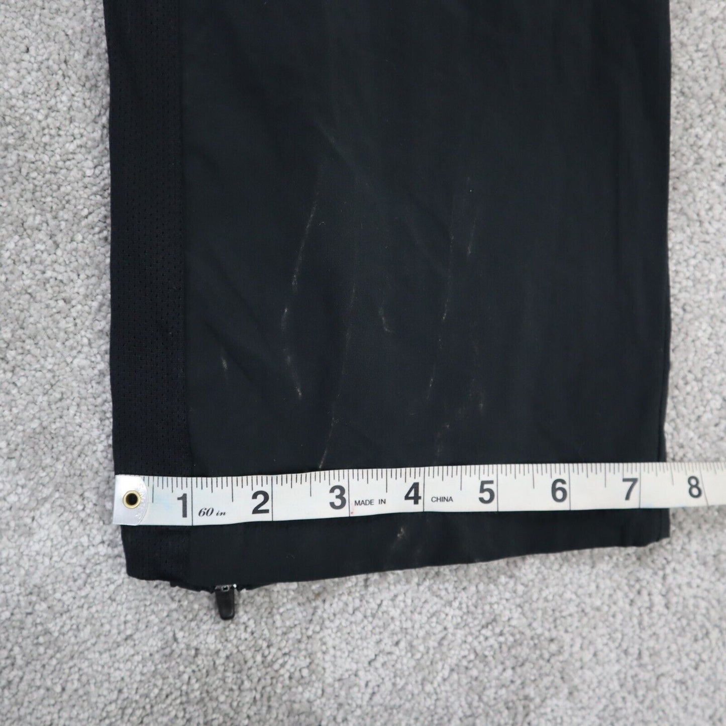 Nike Track Pants Youth Boys Medium M Black Sportswear Dri Fit Logo Pants