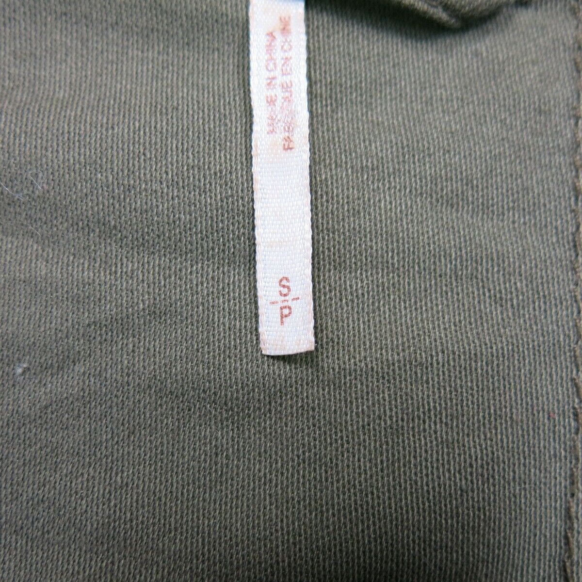 Fabletics Womens Trench Coat Single Breasted Long Sleeve Clay Green Size S/P